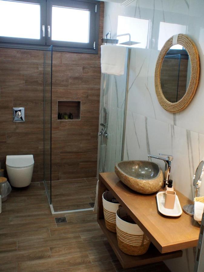 Nostos Luxury Villas With Private Pool In Nafpaktos Bagian luar foto