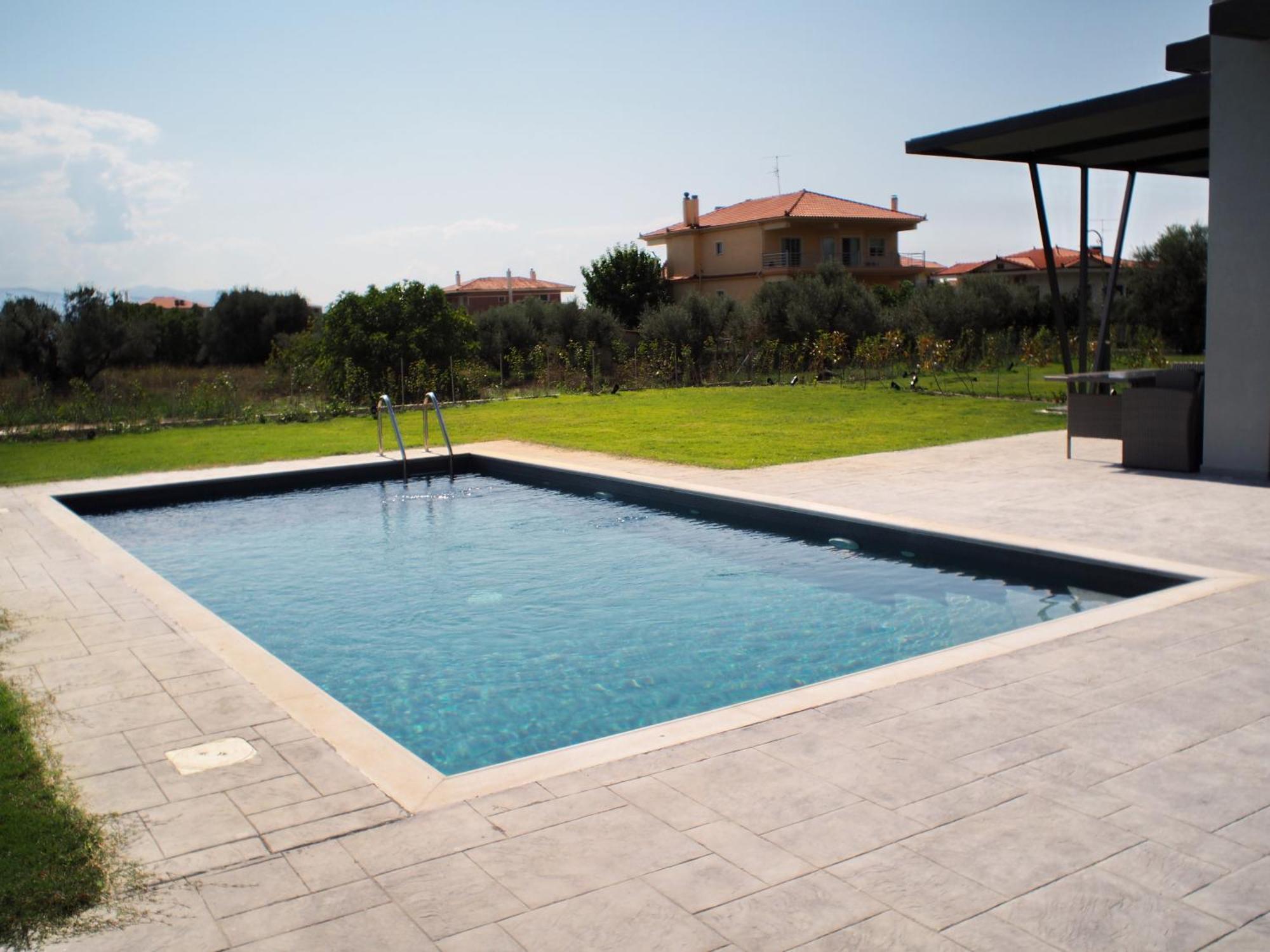 Nostos Luxury Villas With Private Pool In Nafpaktos Bagian luar foto