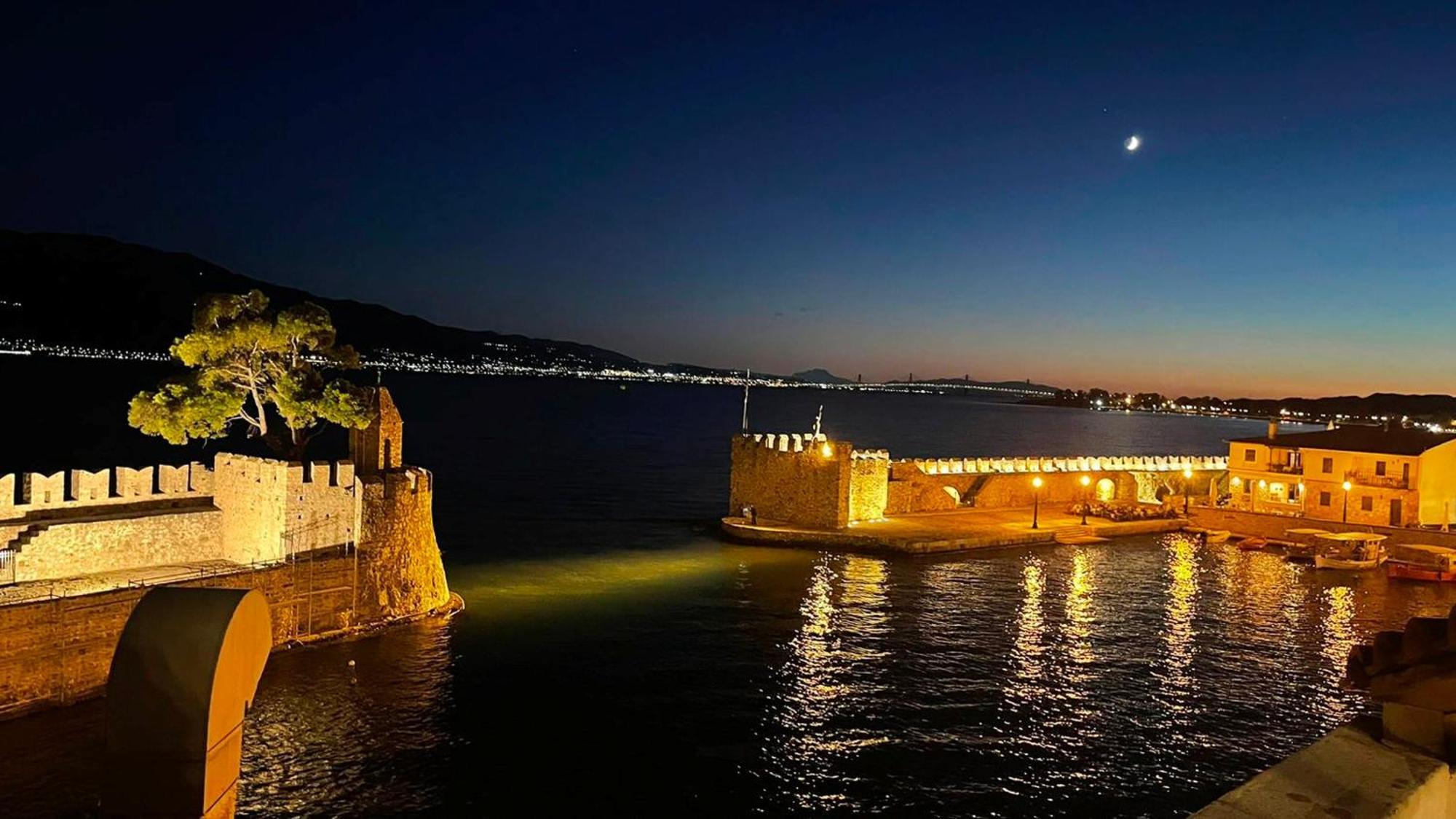 Nostos Luxury Villas With Private Pool In Nafpaktos Bagian luar foto